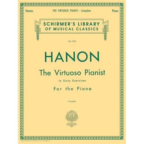 HANON THE VIRTUOSO PIANIST - COMPLETE