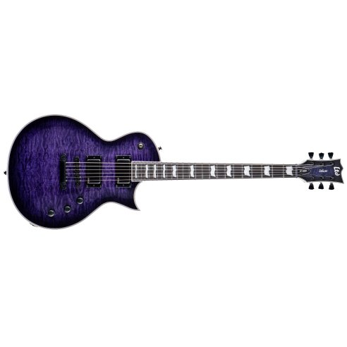LTD LTD EC-1000 QM - See Thru Purple Sunburst