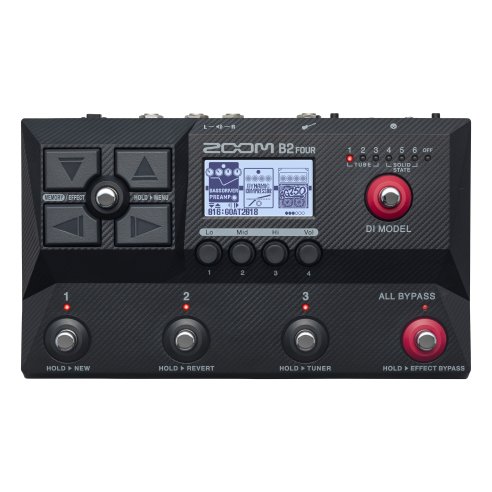 ZOOM B2 FOUR BASS EFFECT