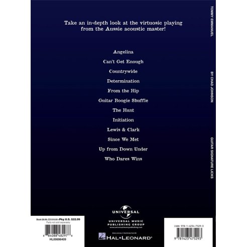 TOMMY EMMANUEL - SIGNATURE LICKS