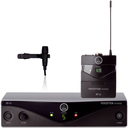AKG WMS45 PERCEPTION PRESENTER SET 614.100-629.300