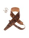 MAGRABO' HOLES HC EMBOSSED CROCO LUX MARRONE CHIARO 8CM