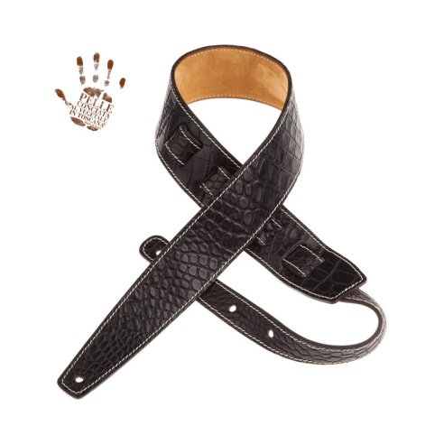 MAGRABO' HOLES HC EMBOSSED COCCO PROS NERO 6 CM
