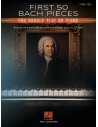 AAVV FIRST 50 BACH PIECES YOU SHOULD PLAY ON PIANO