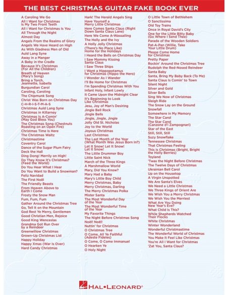 THE BEST CHRISTMAS GUITAR FAKE BOOK EVER THE BEST CHRISTMAS GUITAR FAKE BOOK EVER