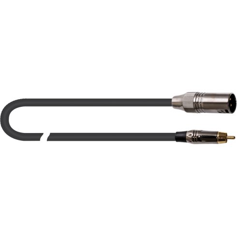 Quik Lok ITST/MRCA-1 XLR M/RCA 1mt