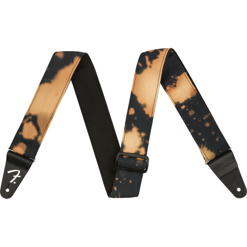 FENDER STRAP TYE DYE ACID WASH BLACK
