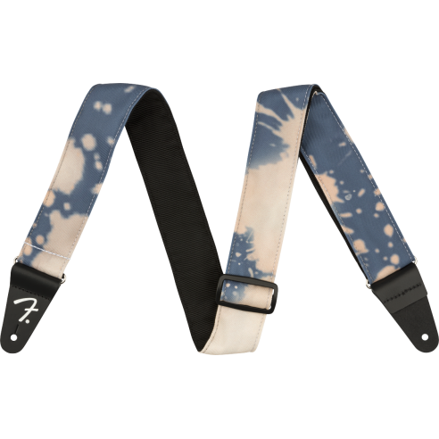 FENDER STRAP TYE DYE ACID WASH FADED NAVY