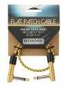 ROCKBOARD FLAT PATCH CABLE VINTAGE TWEED 30 CM.