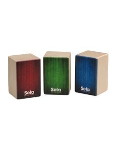 SELA MINI CAJON SHAKER SET