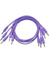 BLACK MARKET MODULAR PATCH CABLE 50 CM. 5-PACK VIOLET