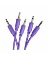 BLACK MARKET MODULAR PATCH CABLE 50 CM. 5-PACK VIOLET