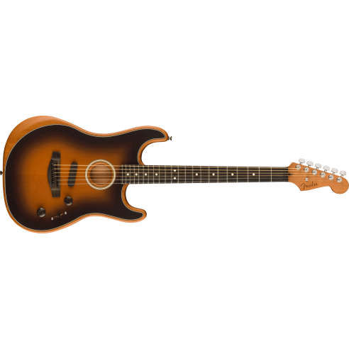 FENDER LTD ACOUSTASONIC STRAT 2 COLOR SUNB. W/BAG