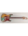 FENDER LTD ED. '61 STRAT SUPER HEAVY RELIC SHERWOOD GREEN OVER 3CS