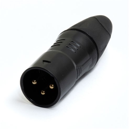Quik Lok J/XLR-M-B XLR Maschio Black