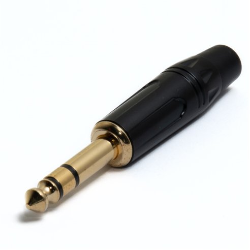 Quik Lok J/JS-M-B Jack Stereo TRS 6.3 Black