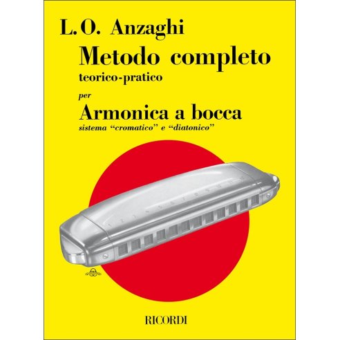ANZAGHI METODO COMPLETO PER ARMONICA A BOCCA