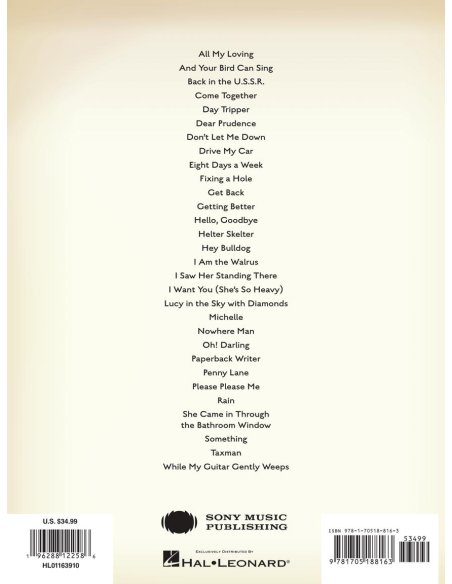 THE BEATLES - BASS TAB ANTOLOGY THE BEATLES - BASS TAB ANTOLOGY