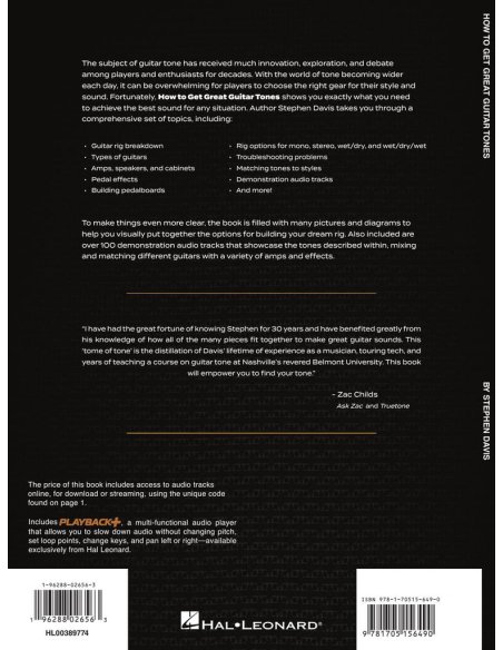 DAVIS GET GREAT GUITAR TONES DAVIS GET GREAT GUITAR TONES