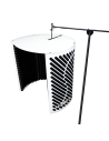 IMPERATIVE AUDIO PORTABLE VOCAL BOOTH WHITE
