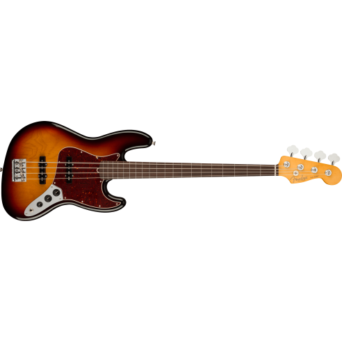 FENDER AM PRO II J BASS FRETLESS RW 3TSB