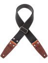 MAGRABO' STRIPE SC ENTRY OLDED NERO 5CM TERMINALI EMBOSS. FLORES MARRONE