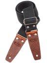 MAGRABO' STRIPE SC ENTRY OLDED NERO 5CM TERMINALI EMBOSS. FLORES MARRONE