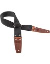 MAGRABO' STRIPE SC ENTRY OLDED NERO 5CM TERMINALI EMBOSS. FLORES MARRONE