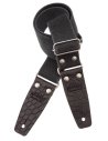 MAGRABO' STRIPE SC ENTRY OLDED NERO 5CM TERMINALI EMBOSS. COCCO PROS NERO