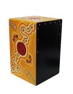 OYSTER MDF-F-BSP DOT YELLOW CAJON