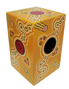 OYSTER MDF-F-BSP DOT YELLOW CAJON 2