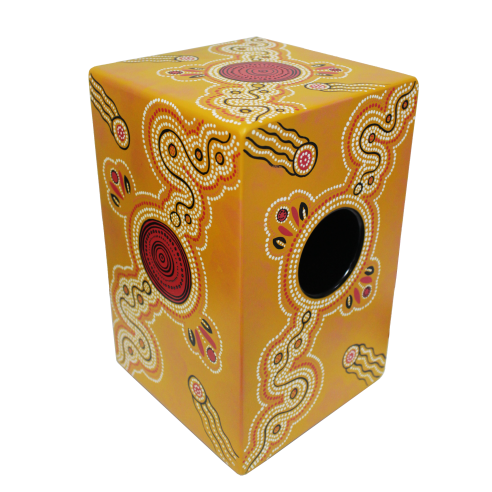 OYSTER MDF-F-BSP DOT YELLOW CAJON