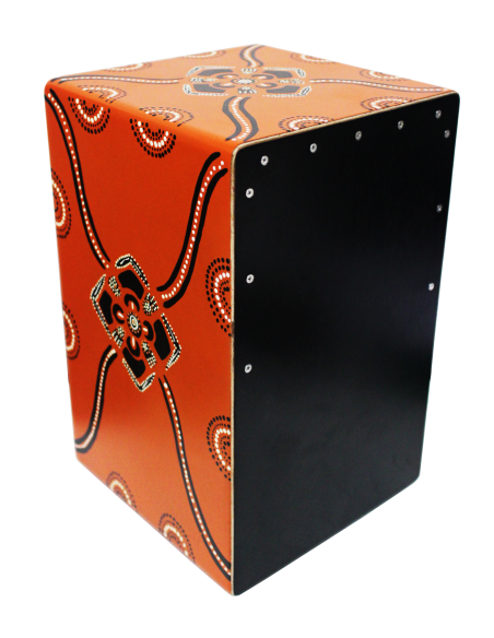 OYSTER MDF-F-BSP DOT ORANGE CAJON OYSTER MDF-F-BSP DOT ORANGE CAJON