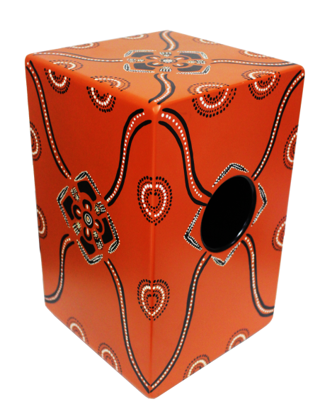 OYSTER MDF-F-BSP DOT ORANGE CAJON OYSTER MDF-F-BSP DOT ORANGE CAJON