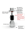 APEXTONE AP-QL01 ADATTATORE MIC A SGANCIO RAPIDO