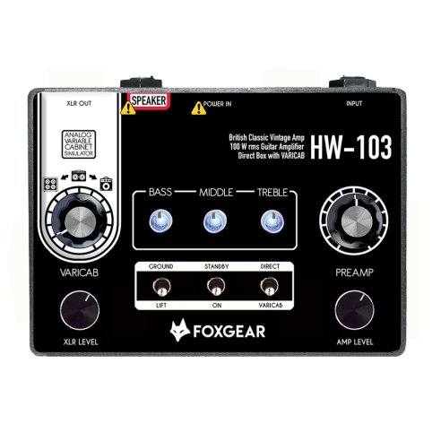 Foxgear HW-103 - Amplificatore per chitarra a pedale 100w