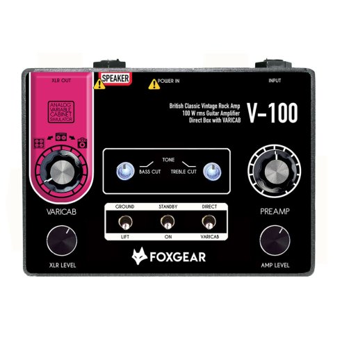 Foxgear V-100  - Amplificatore per chitarra a pedale 100w