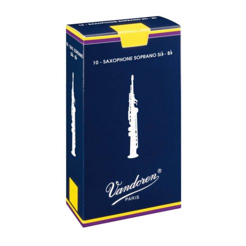VANDOREN ANCIA SAX SOPRANO 1 PZ MISURA 2,5 TRADITIONAL