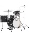 PEARL MDT564/C-D752 MIDTOWN 4PC COMPACT SET MATTE ASPHALT BLACK