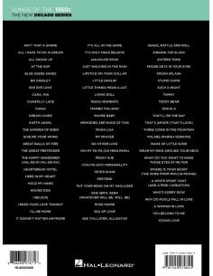 THE NEW DECADE SERIES: SONGS OF THE 1950s 2