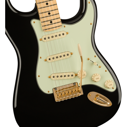 FENDER DE PLAYER STRAT BLACK MN