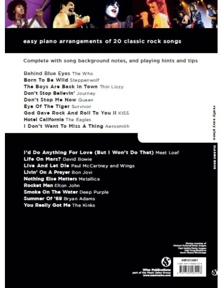 REALLY EASY PIANO: CLASSIC ROCK REALLY EASY PIANO: CLASSIC ROCK