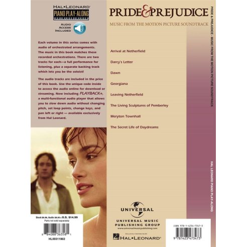 PRIDE & PREJUDICE - PIANO SOLO ALBUM