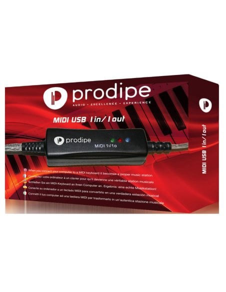 PRODIPE 1i1o MIDI USB INTERFACE PRODIPE 1i1o MIDI USB INTERFACE