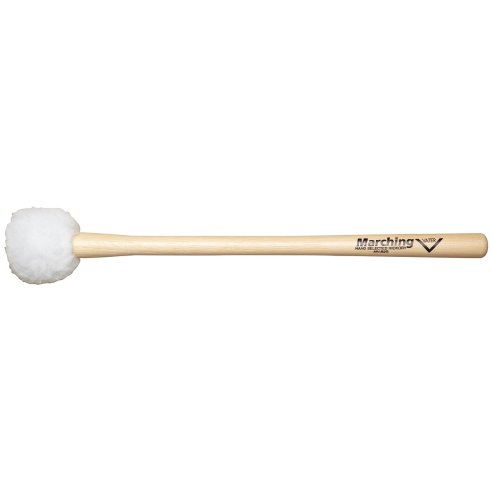 Vater MV-B2S \'\'Puff Marching Bass Drum Mallet\'\' - Battente in lana sintetica - Per grancasse da 20\'\' a 22\'\'