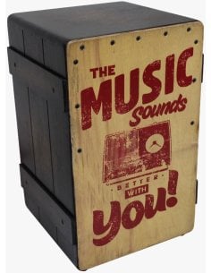 OYSTER BSP-F -BARREL 3 VINTAGE MUSIC SOUND CAJON