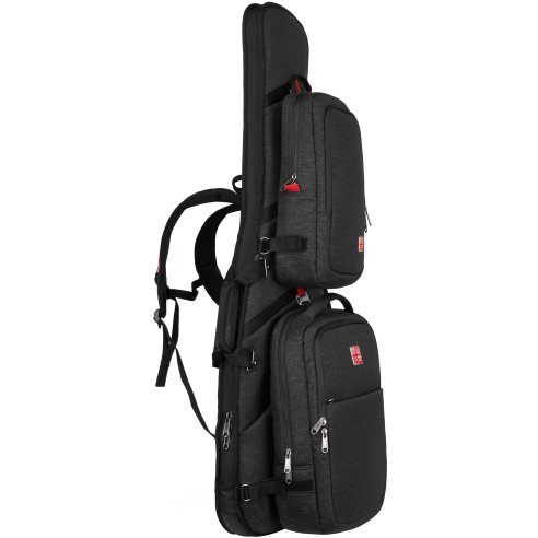 MUSIC AREA RB-0EG ELECTRIC GUITAR BAG + 2 ZAINI BLACK