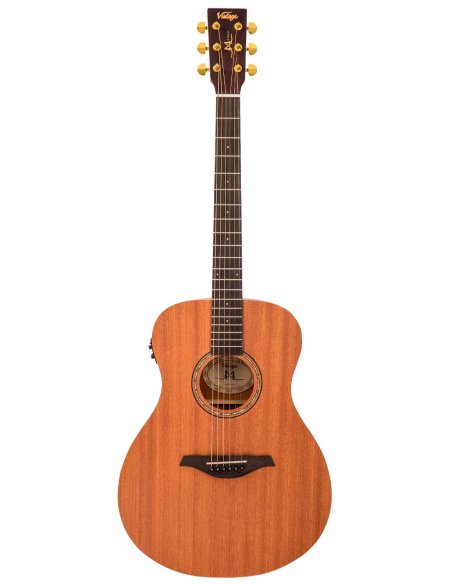 VINTAGE VE300HM FOLK SATIN MAHOGANY VINTAGE VE300HM FOLK SATIN MAHOGANY