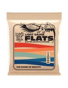 Ernie Ball 2580 Light Flat El Guitar 11-50