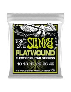 Ernie Ball 2591 Slinky Flatwound El Guit 10-46